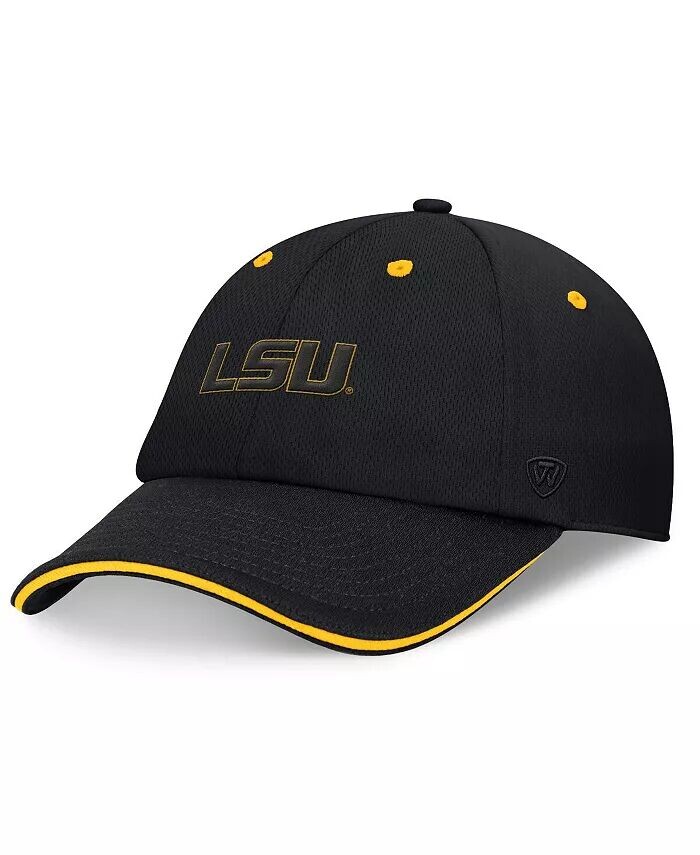 

Мужская черная регулируемая шапка LSU Tigers Release Top Of The World, черный