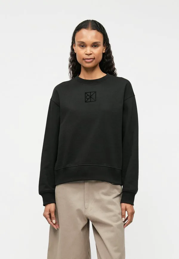 

Премиальная толстовка для экипажа Calvin Klein, Black, Черный, Премиальная толстовка для экипажа Calvin Klein, Black