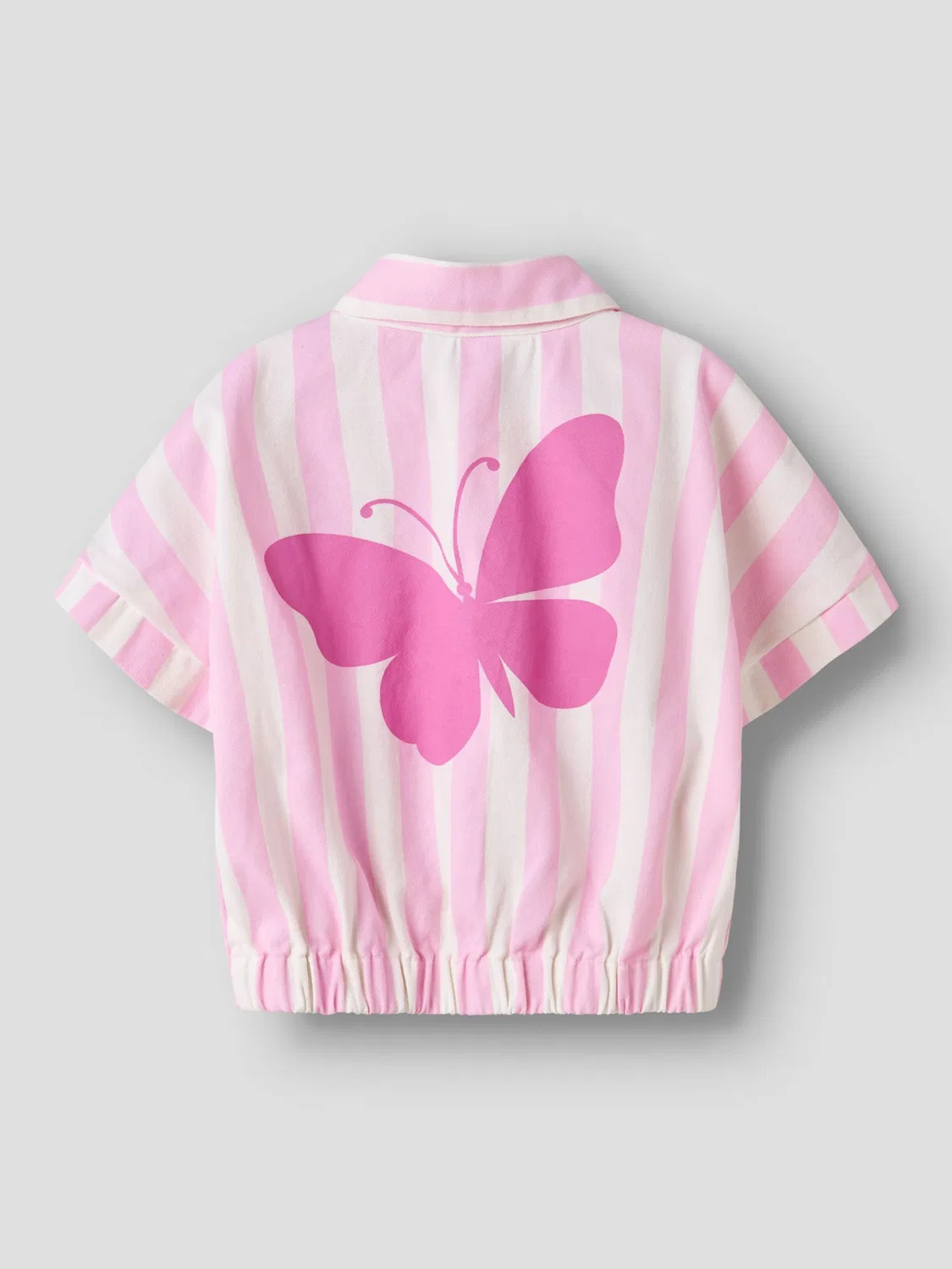 Блузка Name It, Neon Pink/Light Pink — фото 2
