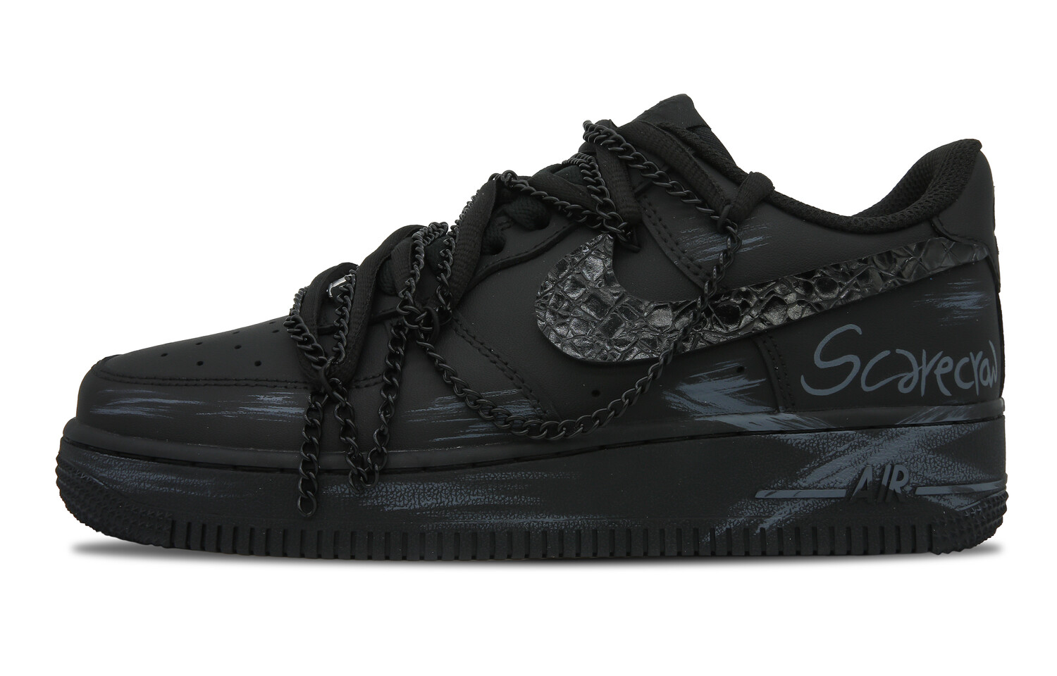 

Мужские кроссовки для скейтбординга Nike Air Force 1, Black