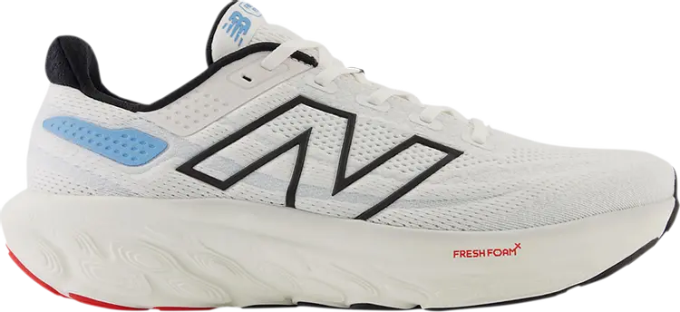 

Кроссовки Fresh Foam X 1080v13 4E Wide 'White Coastal Blue', белый