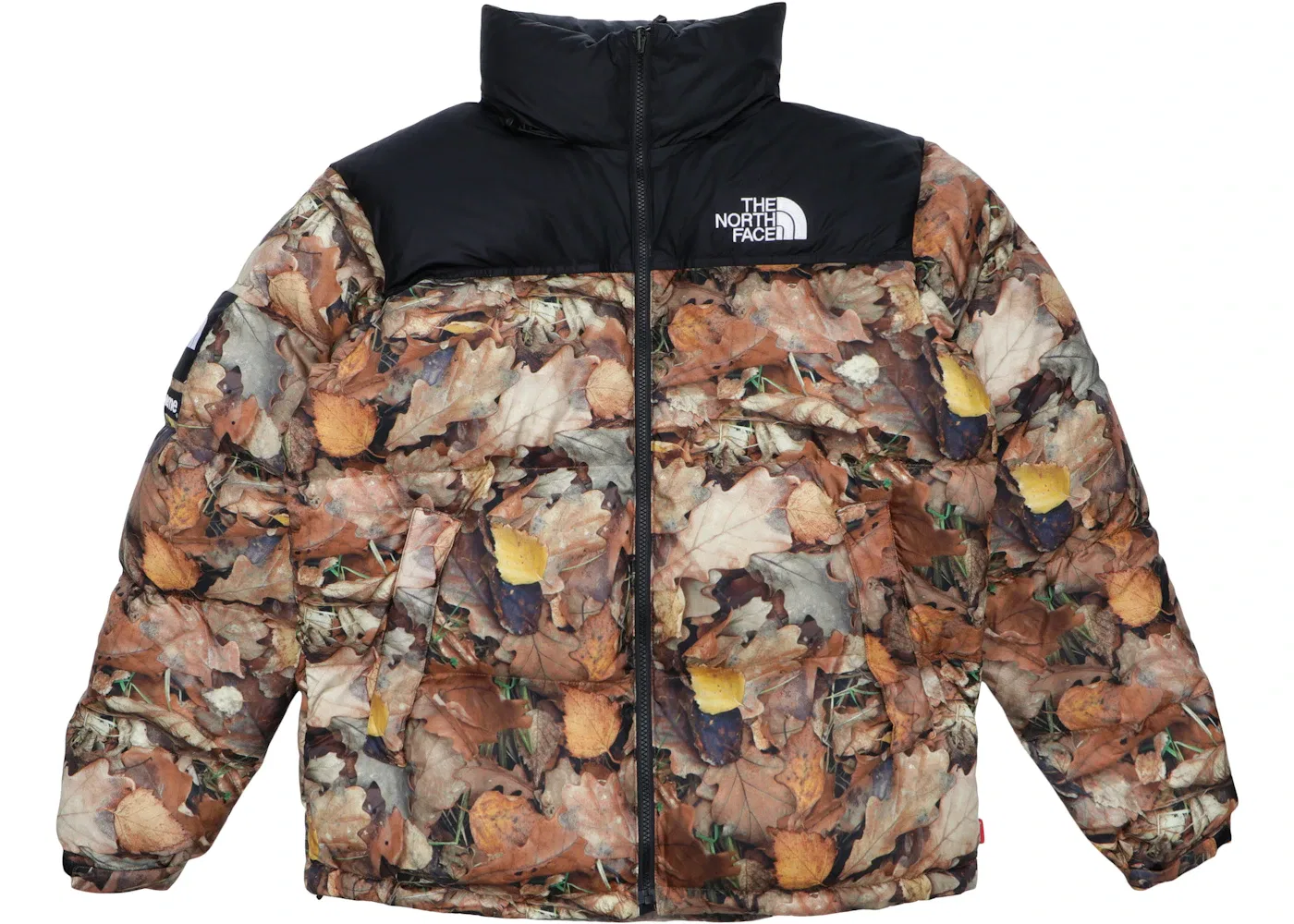 Мужская куртка с принтом Nuptse Supreme, The North Face, Leaves