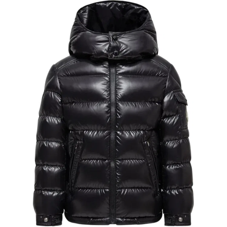 Детская куртка-пуховик с наполнителем Moncler, Black
