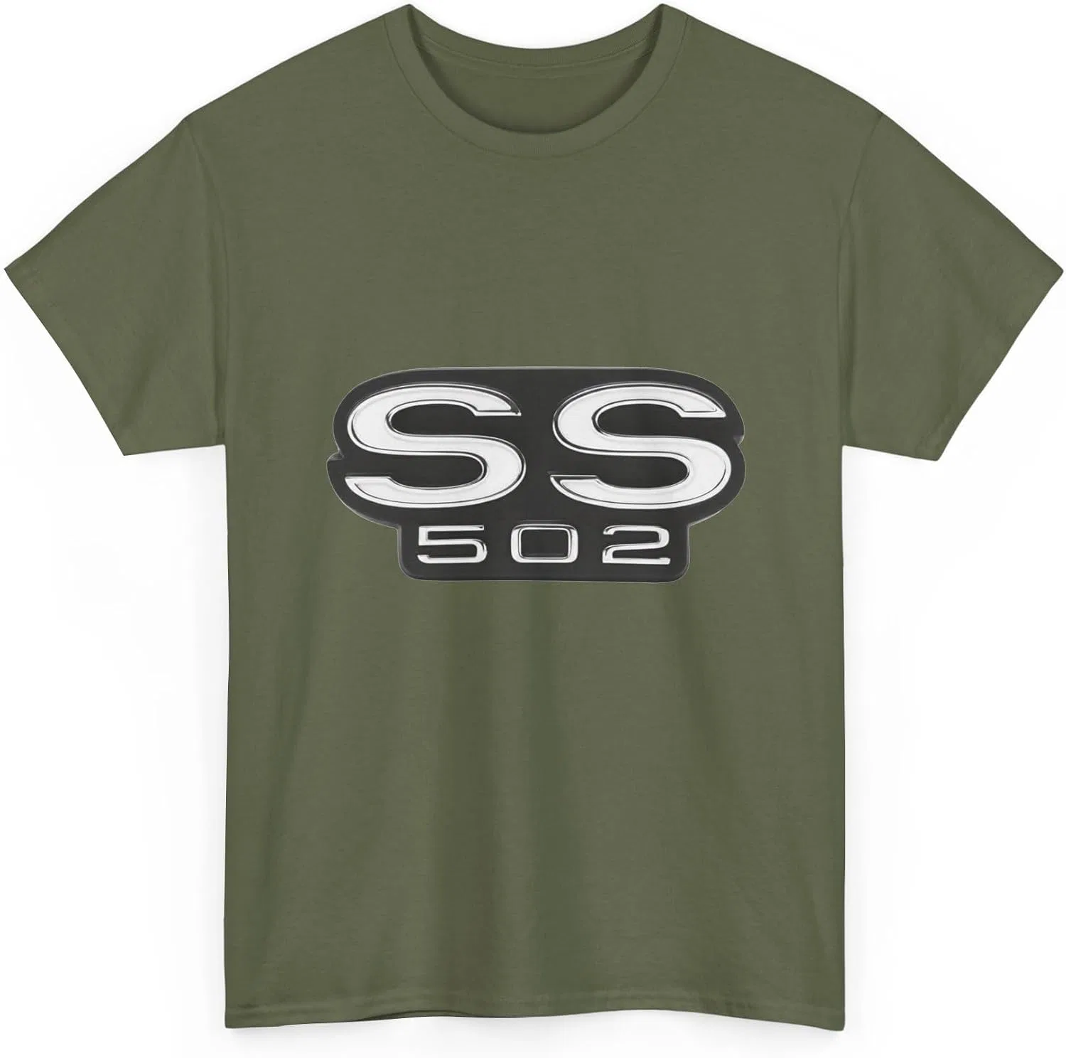 Мужская футболка с круглым вырезом Gildan 5000, Military Green — фото 3