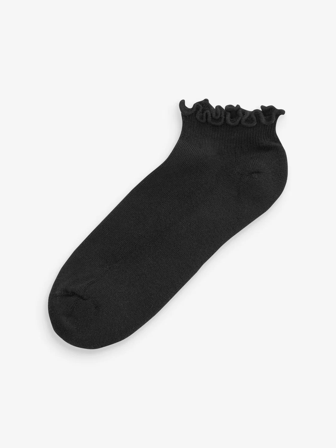 Носки тренировочные Monochrome Frill Top Cushion Sole 4 Pack Next, монохром — фото 4
