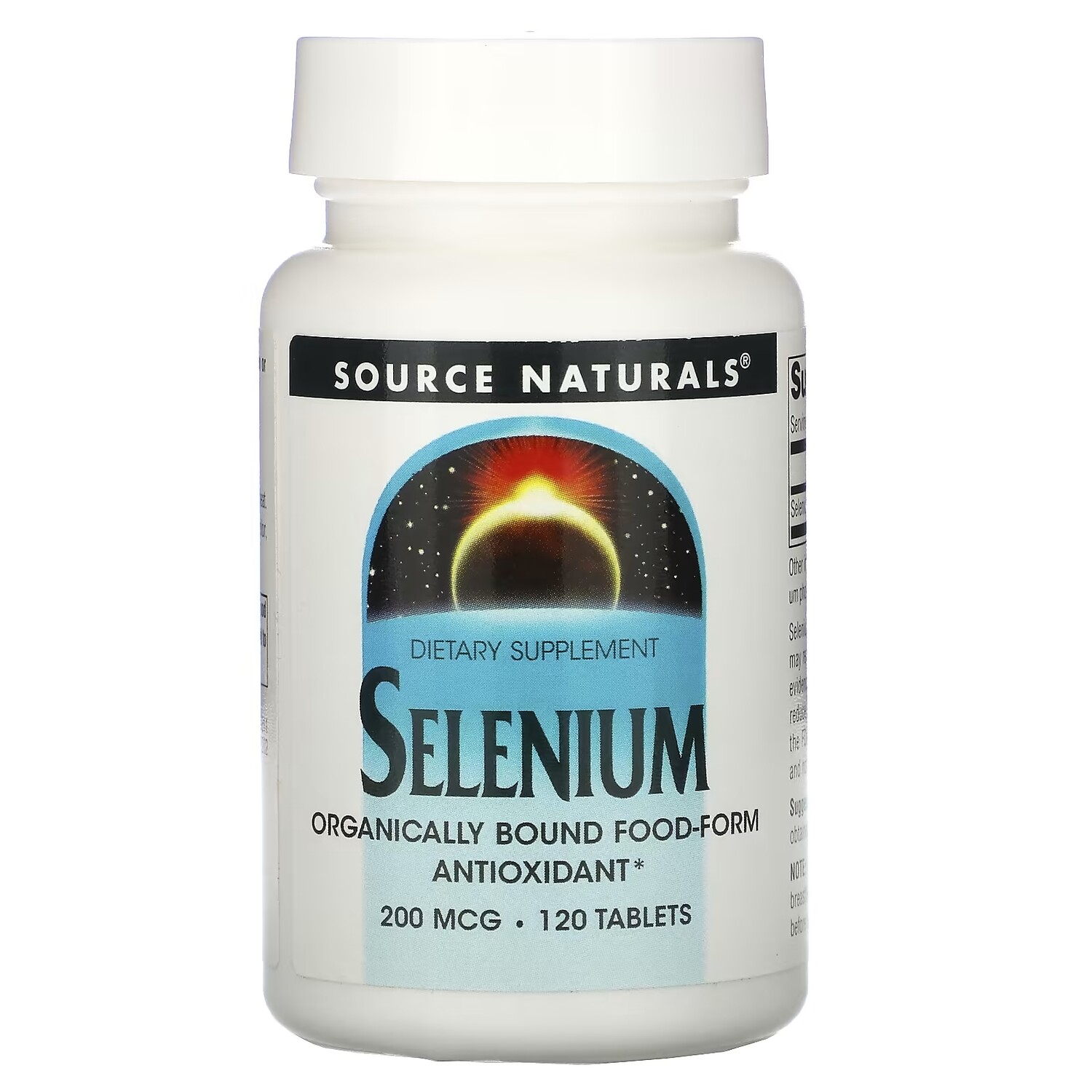 

Source Naturals Селениум 200 мкг, 120 таблеток