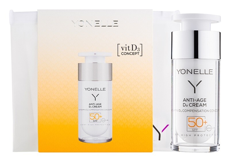 

Защитный крем от морщин SPF 50+ Yonelle Anti - Age D3