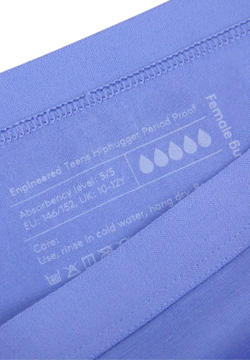 Впитывающие трусики для критических дней - хипстеры Female Engineering, Blue — фото 3