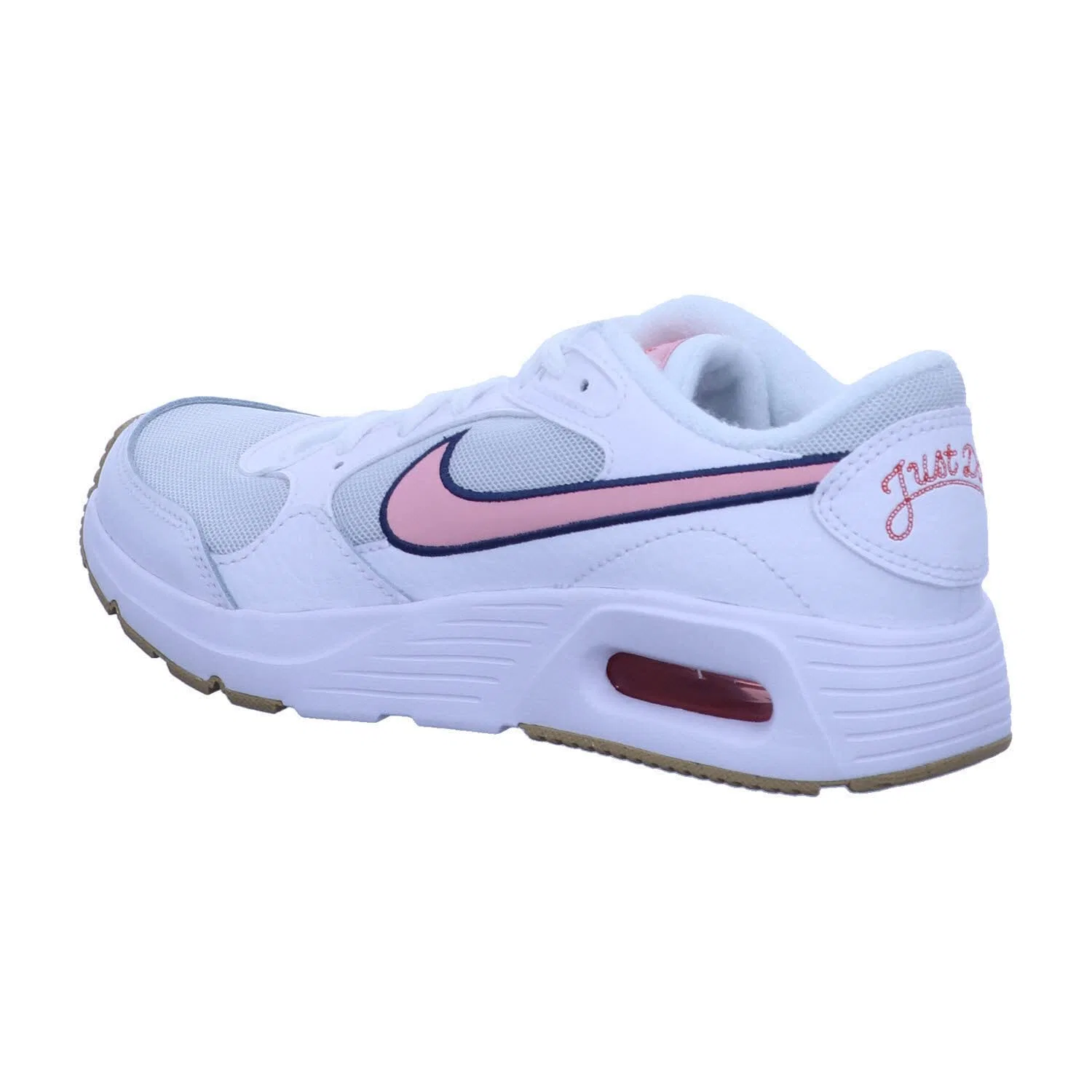 Детские кроссовки для мальчиков с шнуровкой Air Max Sc Se NIKE, Photon Dust Pink Glaze White C — фото 3