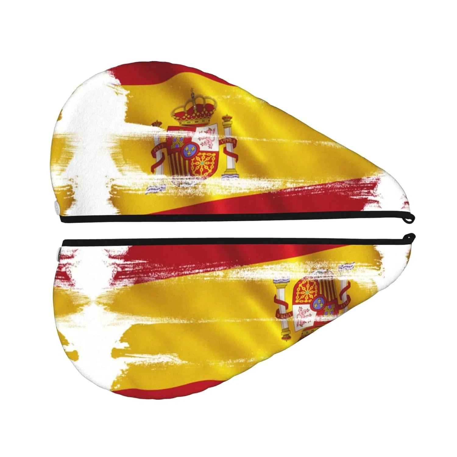Шапочка для душа из полиэстера, OCELIO, Spain Flag — фото 2