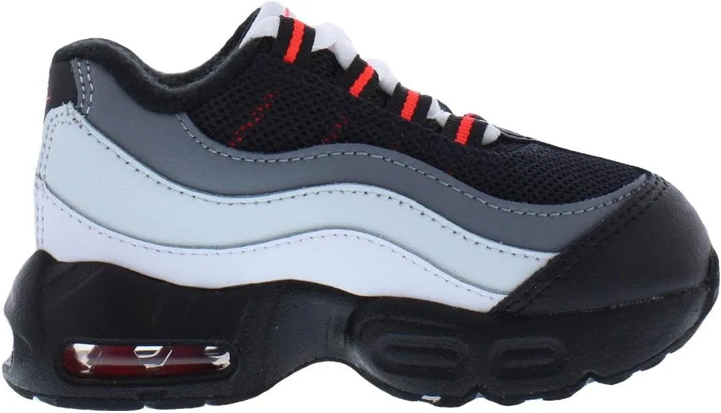 Детские кроссовки для мальчиков Air Max 95 Recraft Nike, White/Infrared — фото 2