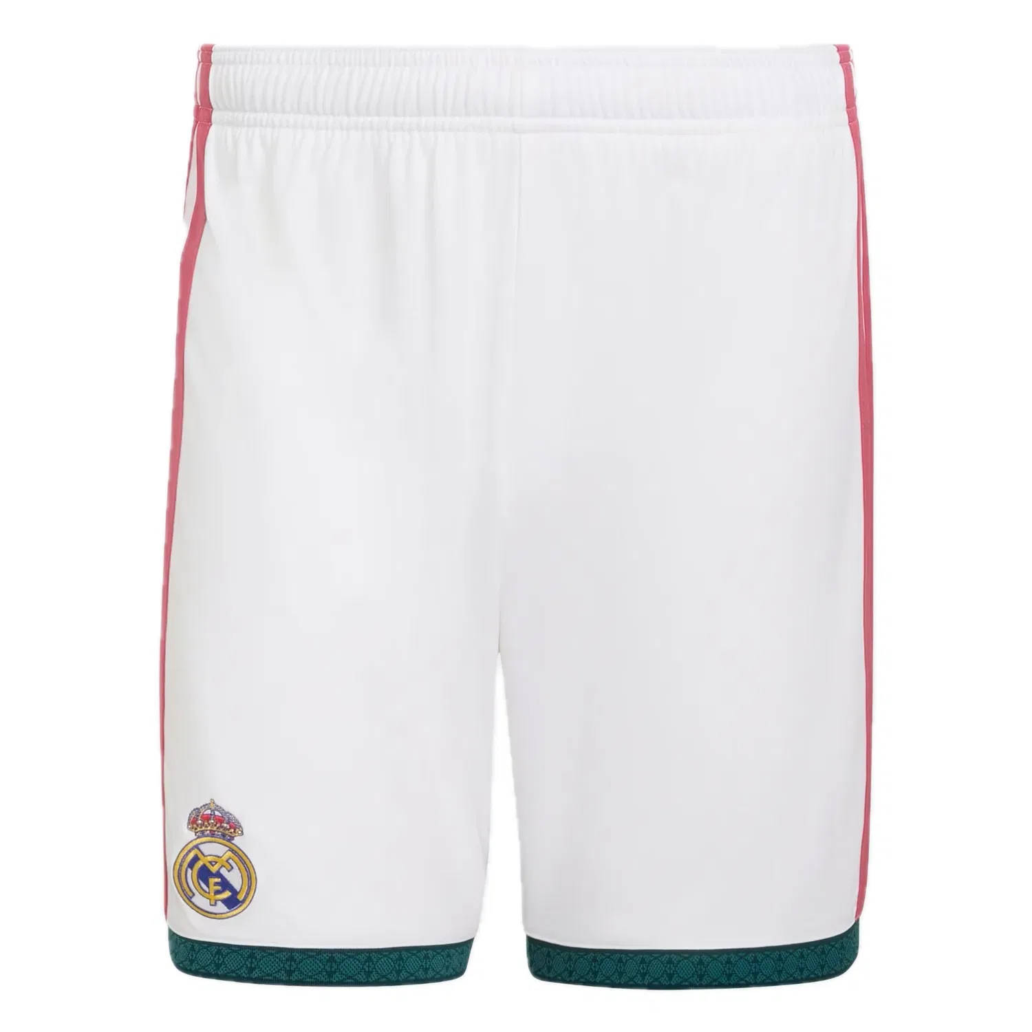 Мужские шорты с длиной до колена Real Madrid 26/27 Home Shorts Adidas, белый — фото 3