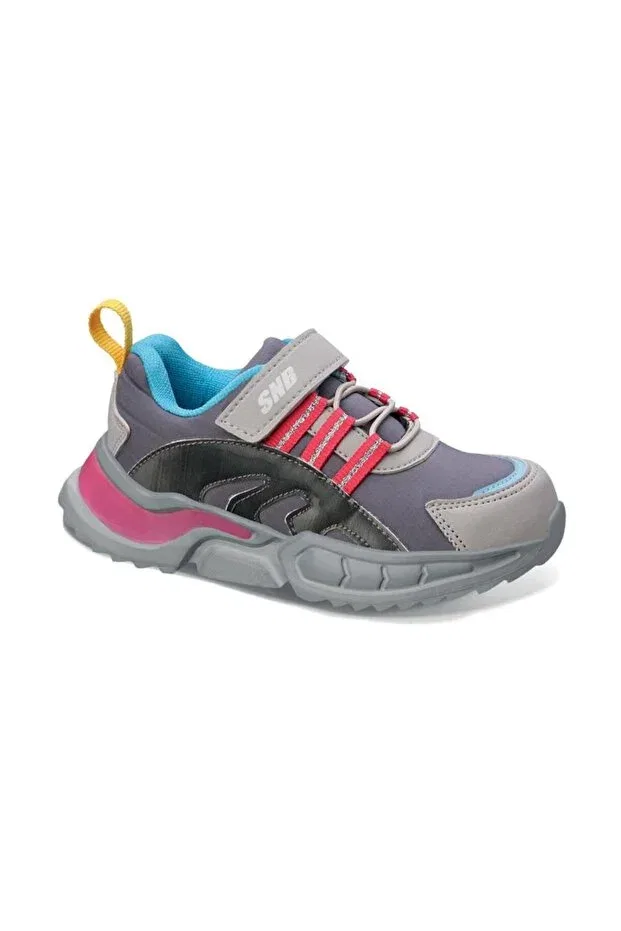 Детские спортивные туфли для девочек с графическим принтом Sportswear Sanbe, Gray