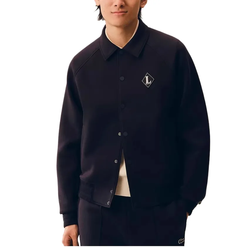 Куртка мужская с лацканом LACOSTE, XFJ/Cream White — фото 4