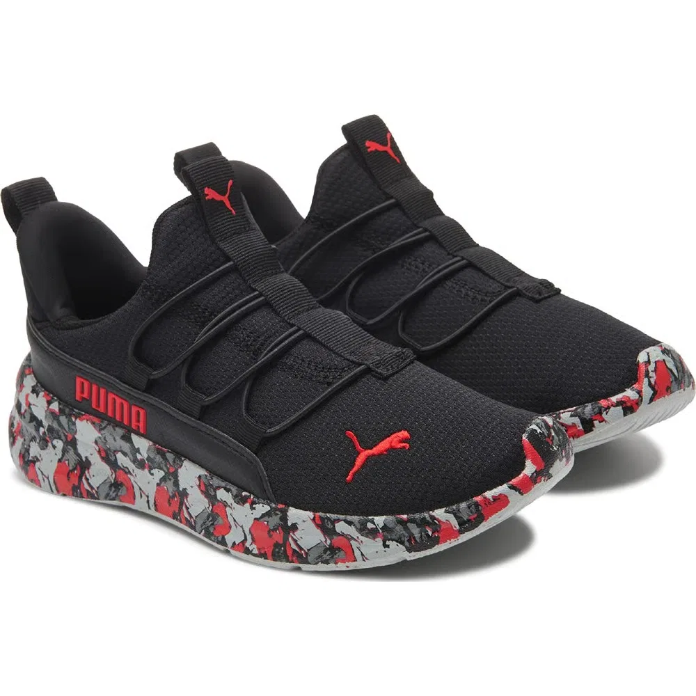 Детские кроссовки one4all 2.0 Puma, Black/Red