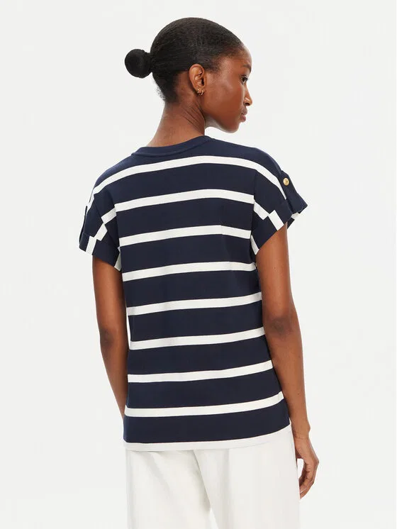 Футболка regular fit Gold Button Tommy Hilfiger, темно-синий — фото 3