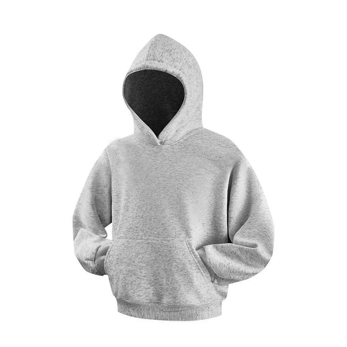 Детский худи с капюшоном Light Gray GWAF