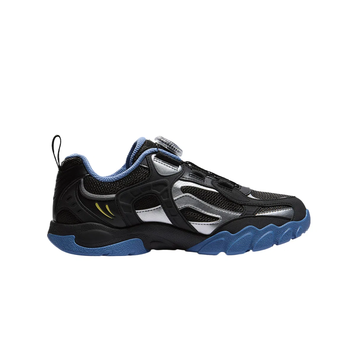 Детские кроссовки для бега с ретро-дизайном Heritage FHT FILA KIDS, Black/Space Silver — фото 3
