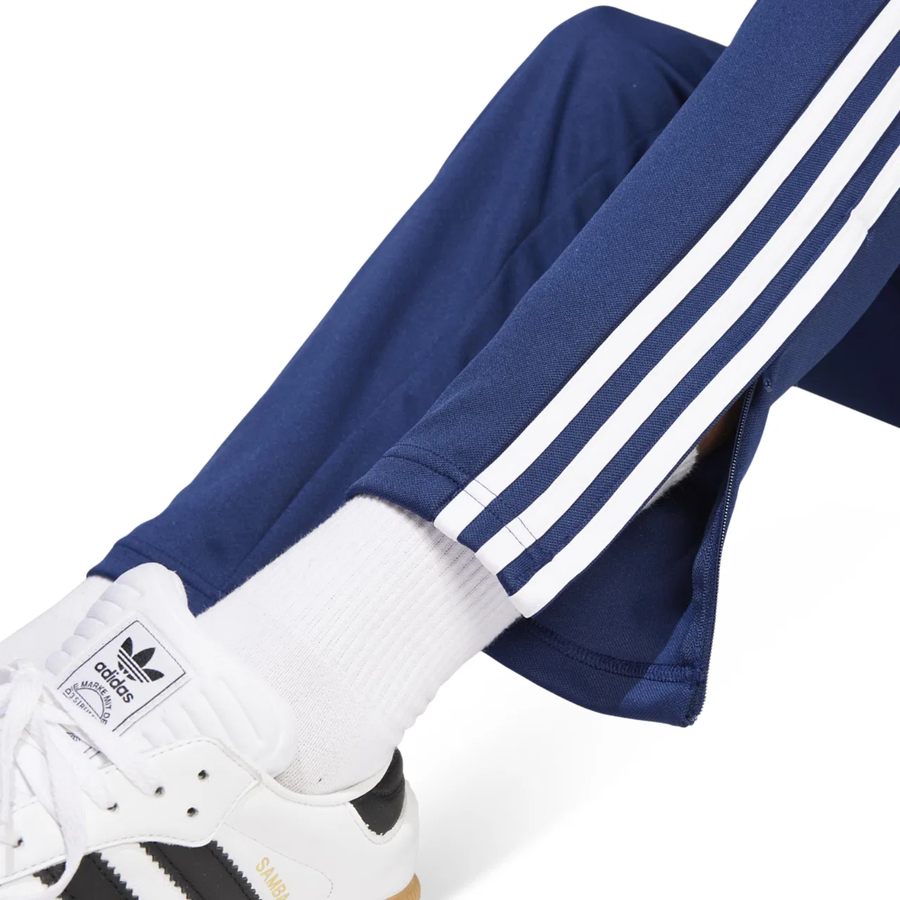 Брюки тренировочные для мальчиков Tiro 25 Essentials Adidas, цвет Team Navy Blue/White — фото 4