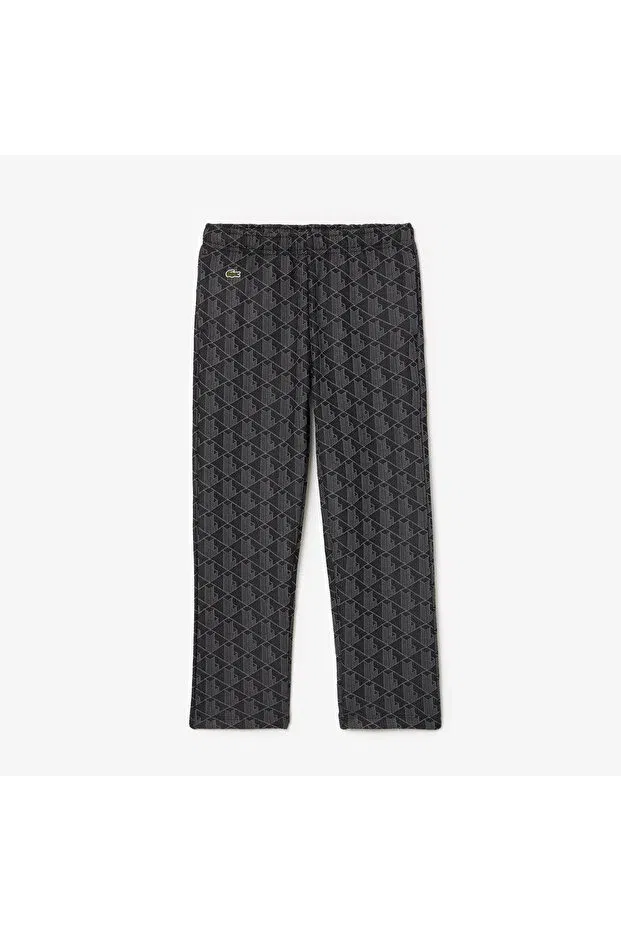 Детские спортивные штаны для девочек с принтом Lacoste, 4pc-Black