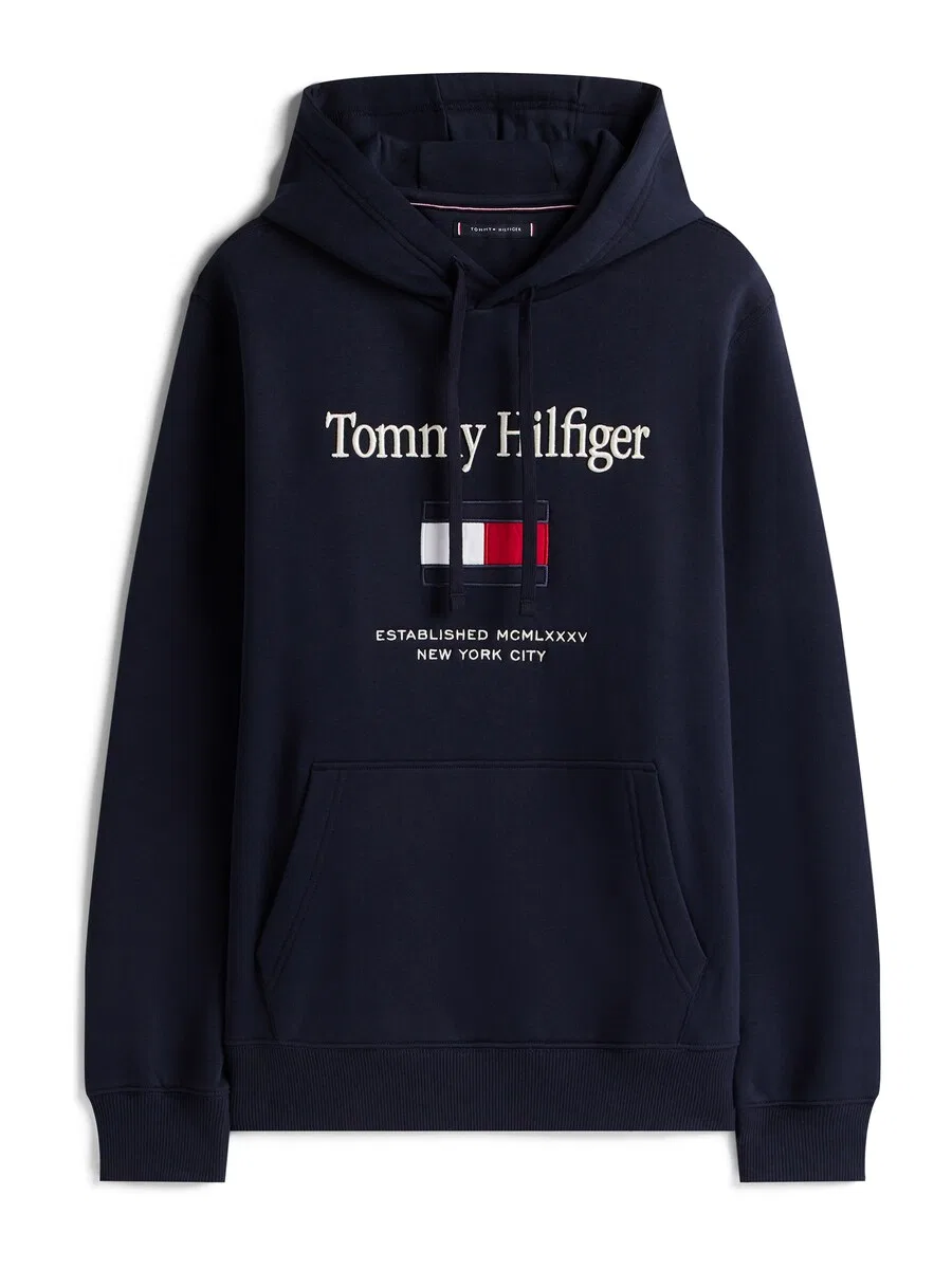 Толстовка TOMMY HILFIGER темно-синего цвета