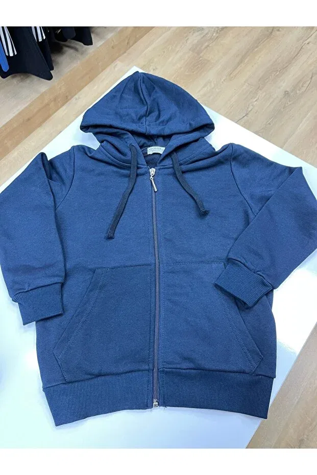 Детская куртка для мальчиков с капюшоном Woorage Cuties, Navy Blue — фото 2