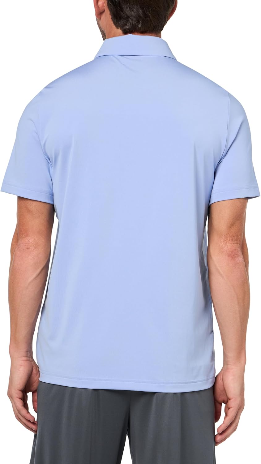 Lacoste мужская спортивная поло Regular Fit Color Block для гольфа, Delphinium/France Blue/White — фото 2