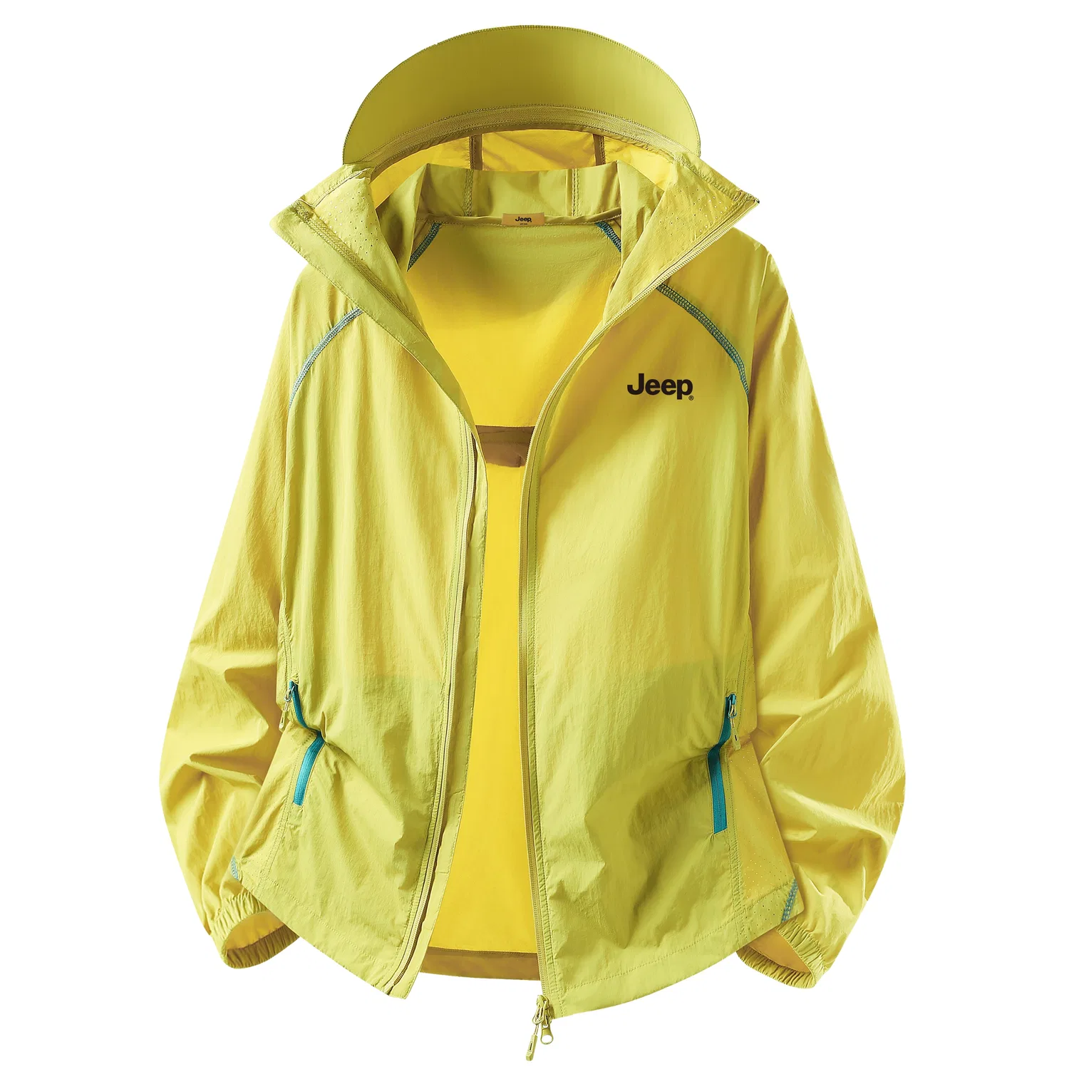 Детская одежда для защиты от солнца с защитой от ультрафиолета Jeep Ice Peak, Mustard Yellow