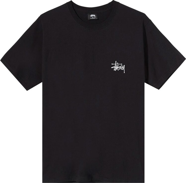 

Футболка Stussy Basic Tee 'Black', черный