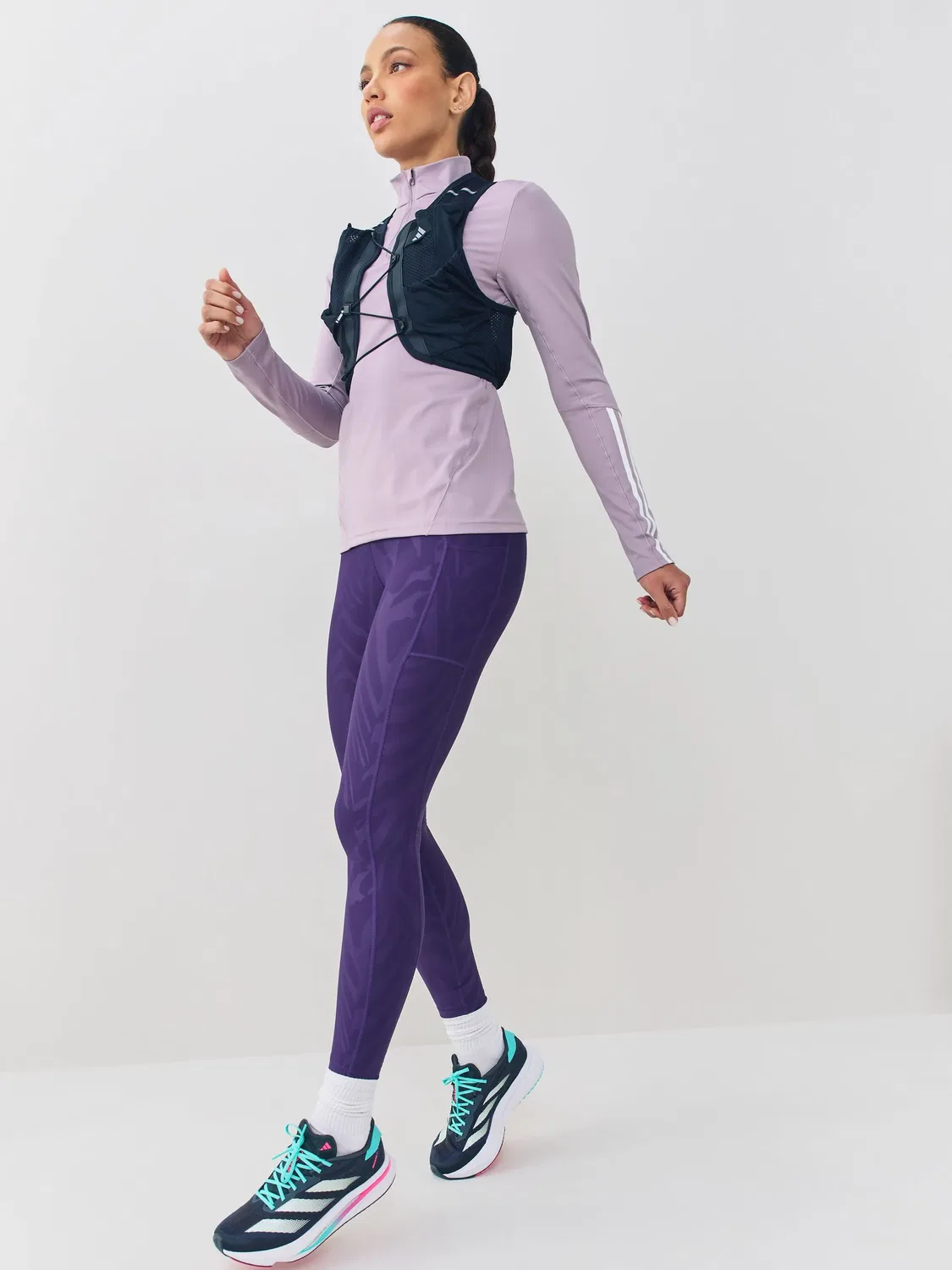 Жилет для бега adidas Run, черный — фото 3
