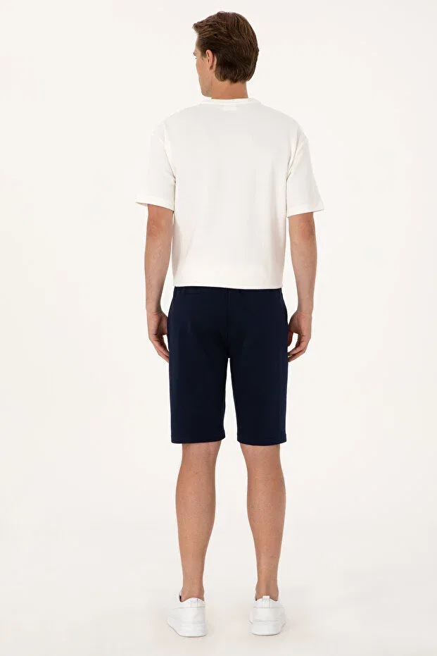 Мужские шорты с прямым кроем U.S. Polo Assn., Navy Blue — фото 4