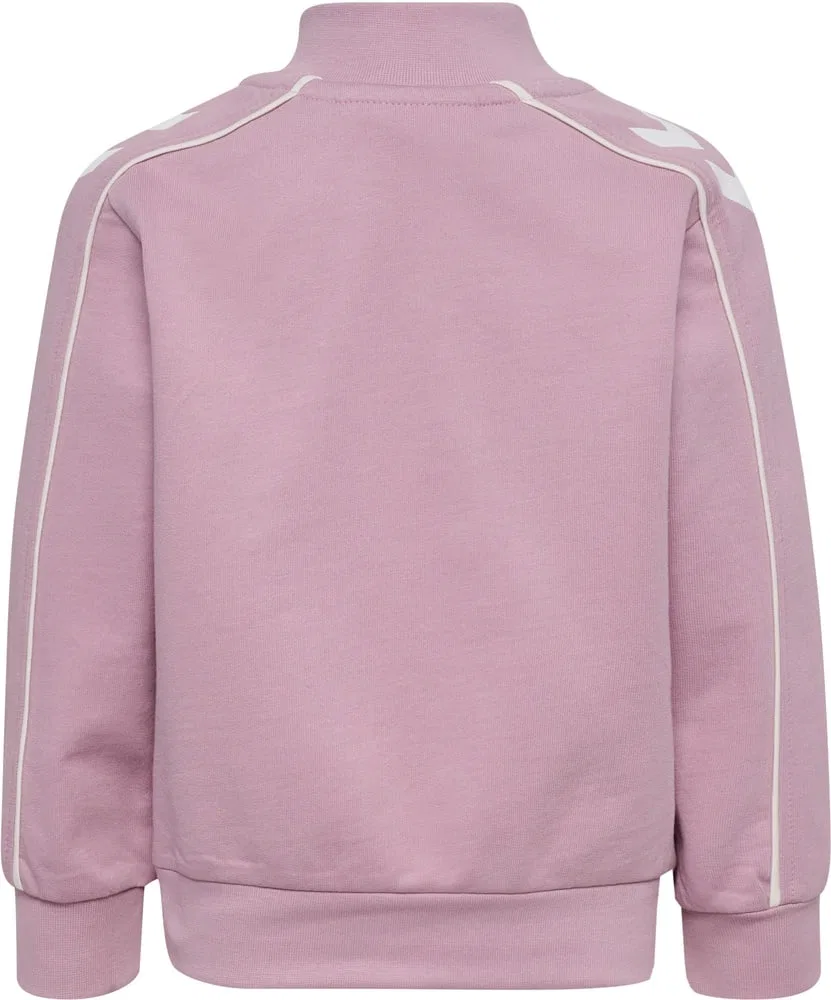 Спортивный костюм детский с принтом Mini Co Reg Track Suit Hummel, фиолетовый