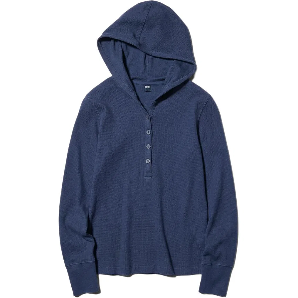 Женский худи с капюшоном Marine Blue UNIQLO, Marine Blue