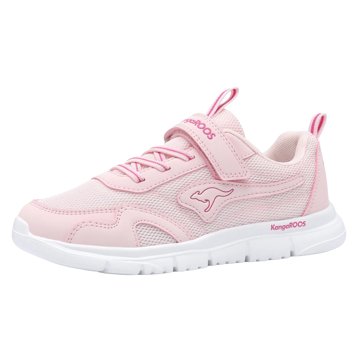 Детские спортивные кроссовки с технологией ROOSFIT 2.0 KangaROOS, Frost Pink/Daisy Pink