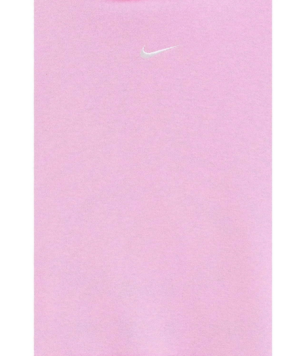 Толстовка Sportswear Studio Fleece Oversized Hoodie (для детей постарше) Nike Kids, Pink Rise/White — фото 3