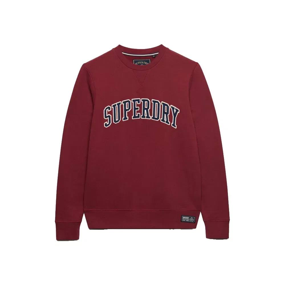 Мужской свитшот свободного кроя Athletic Applique Relaxed Superdry, Red — фото 3