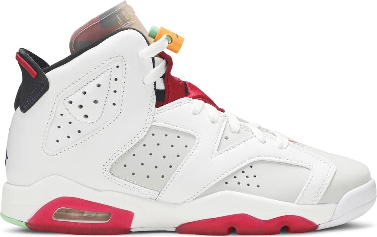 

Кроссовки Air Jordan 6 Retro GS Hare, белый