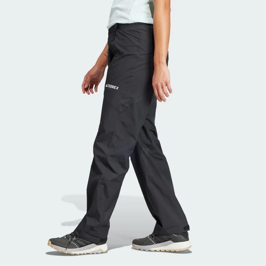 Непромокаемые спортивные брюки с утеплителем Terrex Multi Rain.Rdy 2-Layer Rain Pants adidas, Черный — фото 2