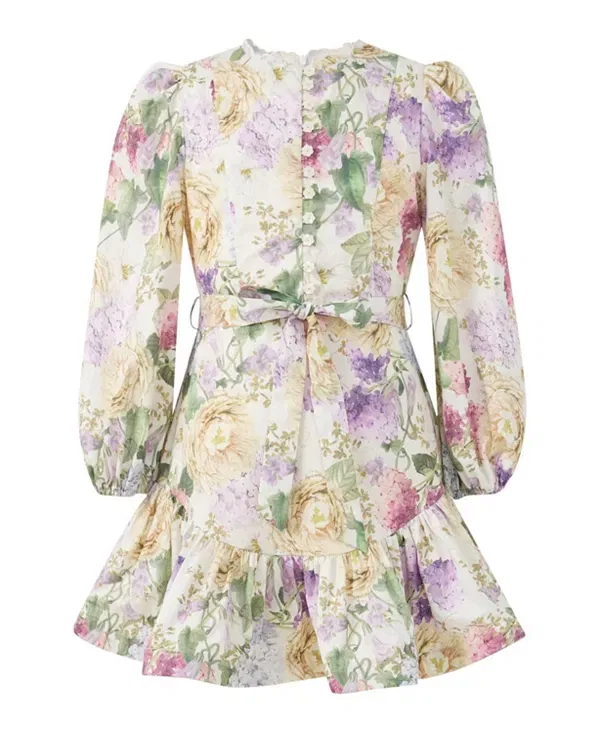 Детское платье для девочек с длинным рукавом Seraphina Sleeve Marlo Kids, Floral