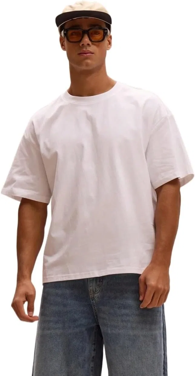 Мужская футболка свободного кроя Short Sleeve, White