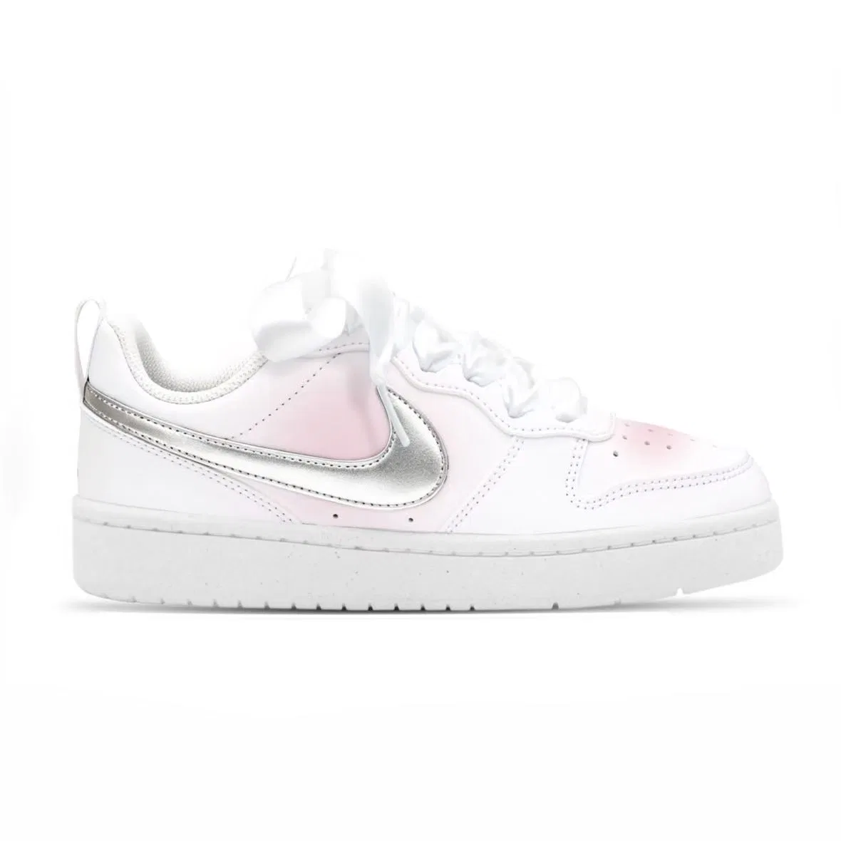 Детские кроссовки для скейтбординга Court Borough, Nike, White — фото 3