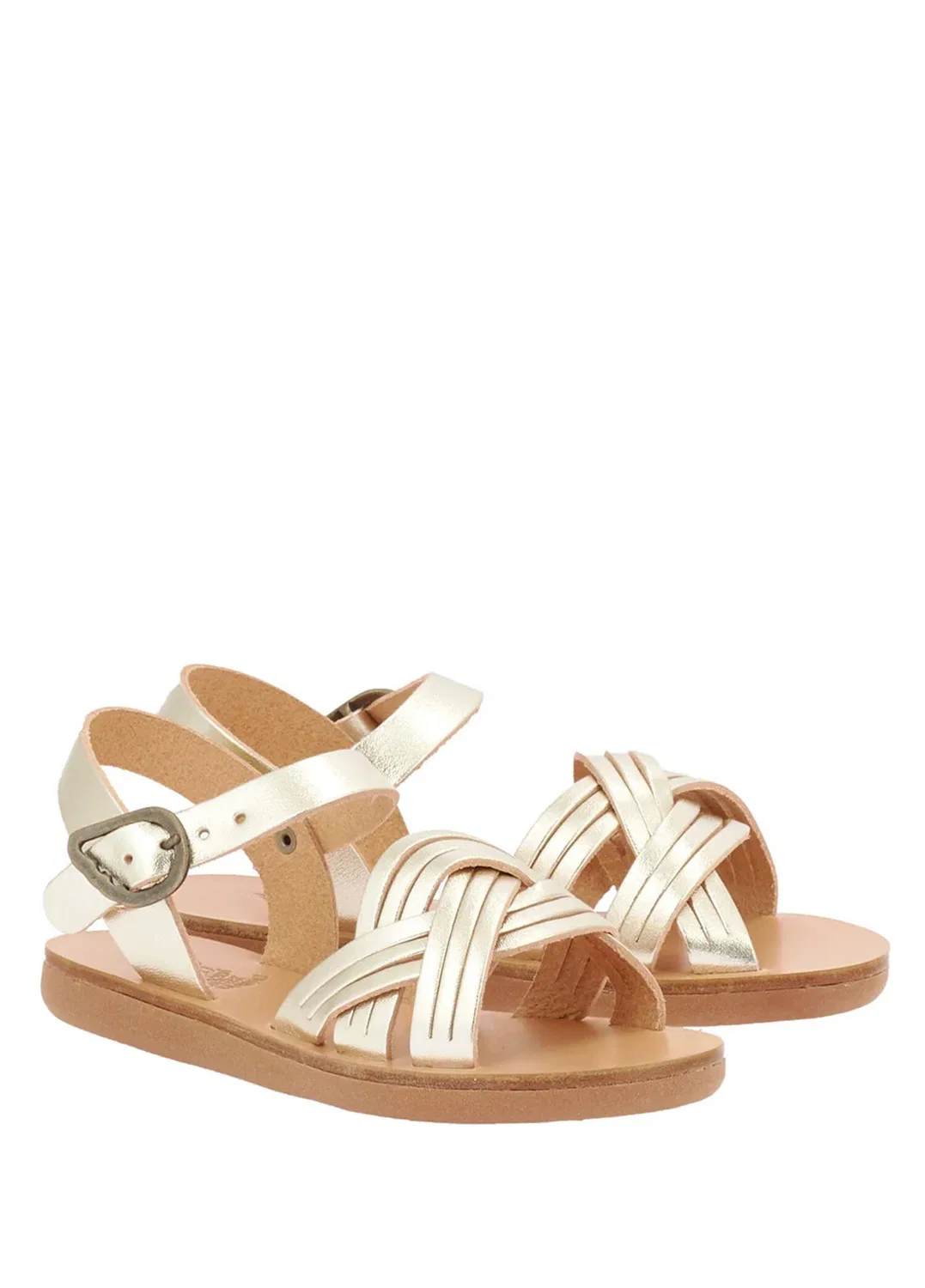 Сандалии детские Little Electra Ancient Greek Sandals, Gold — фото 2