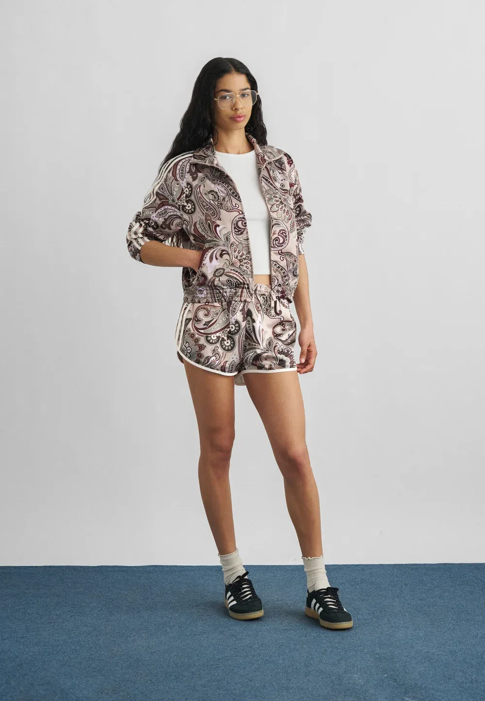 Спринтерские шорты Adidas Originals, Multi-Coloured/Wonder Taupe — фото 2