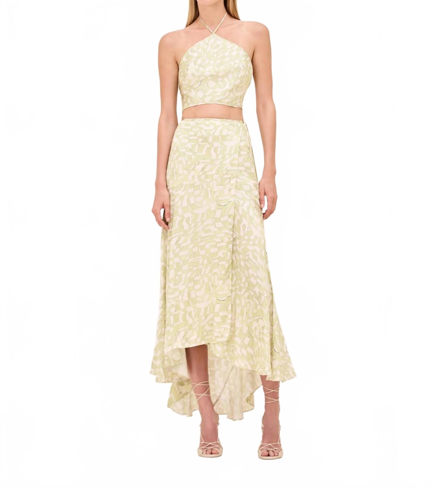 

Nali Top в цвете Pistachio Mirage ALEXIS, pistachio mirage