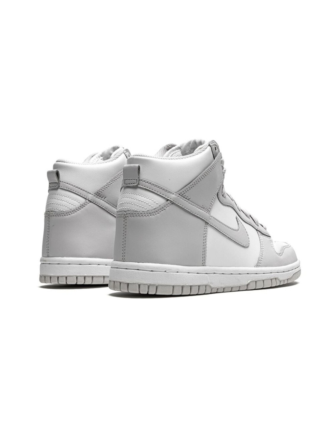 Высокие кроссовки Dunk Nike Kids, белый — фото 3