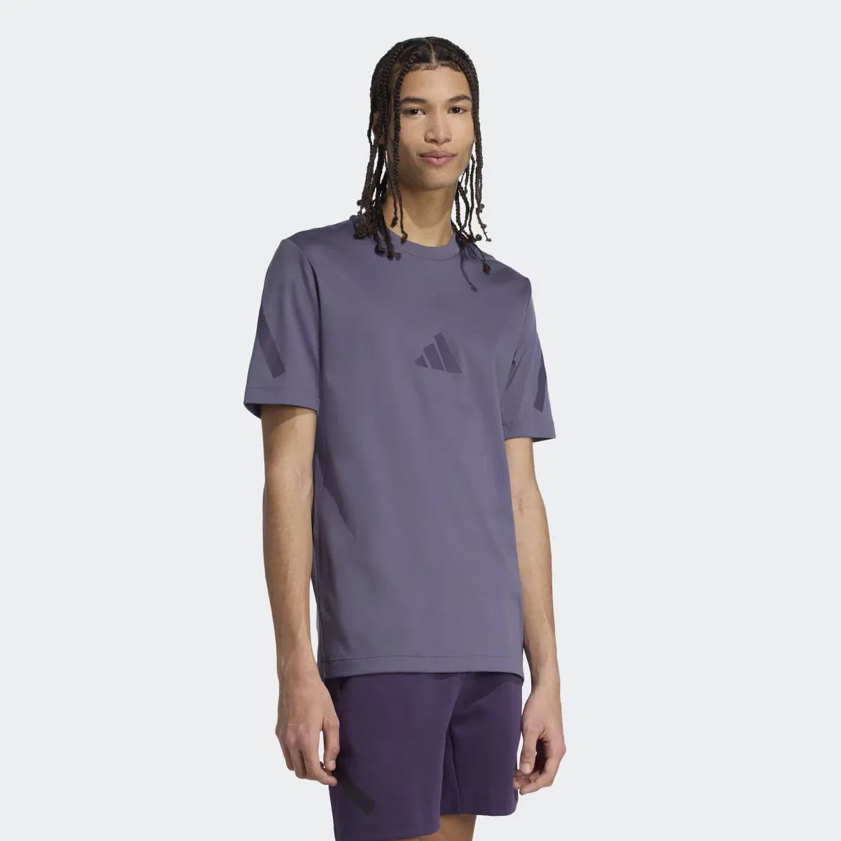 Мужская футболка, Z N E, adidas, фиолетовый — фото 3