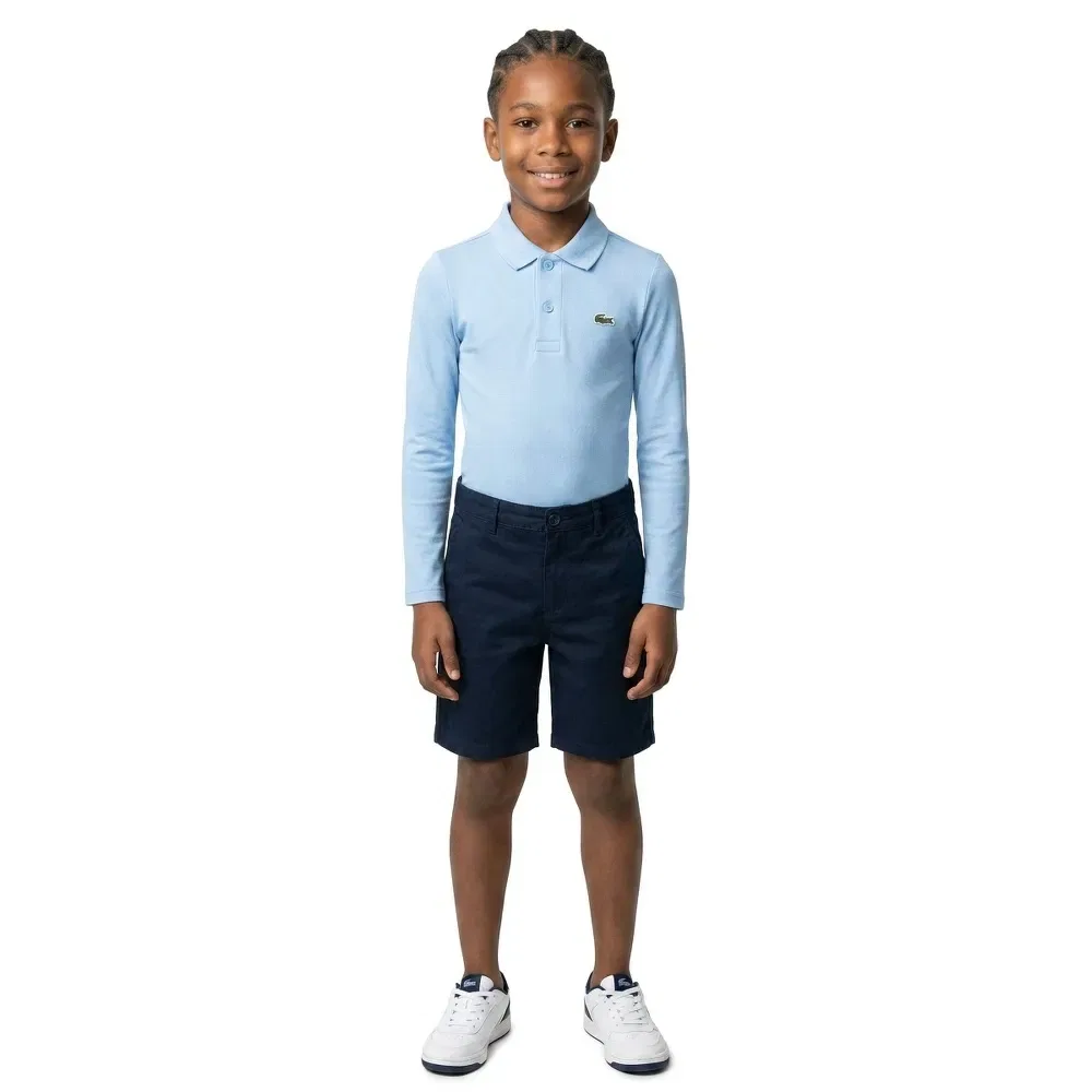 Боди с длинным рукавом 647338 Lacoste Kids, синий — фото 3