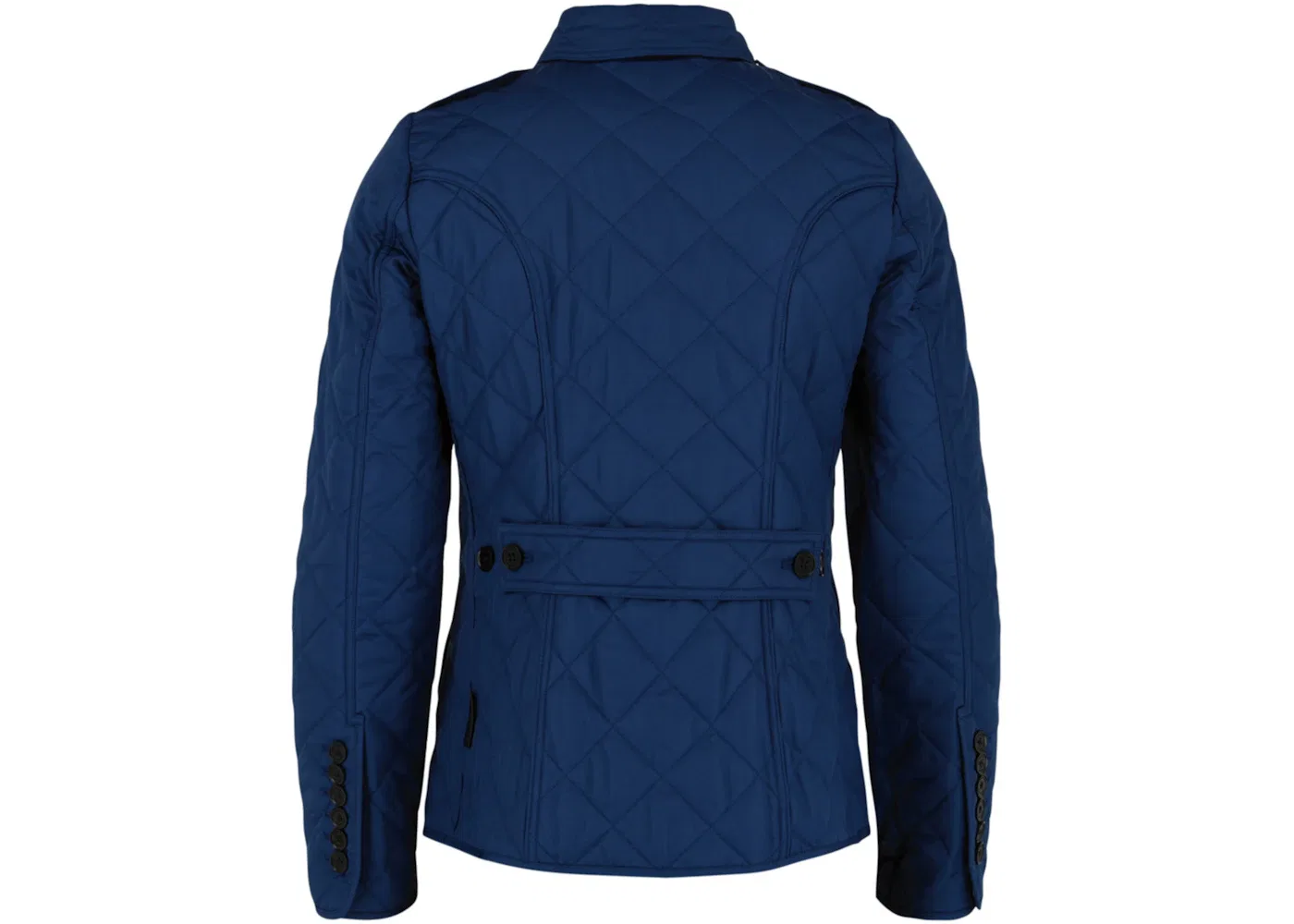 Женская куртка пуховая стеганая Burberry, Ink Blue — фото 2
