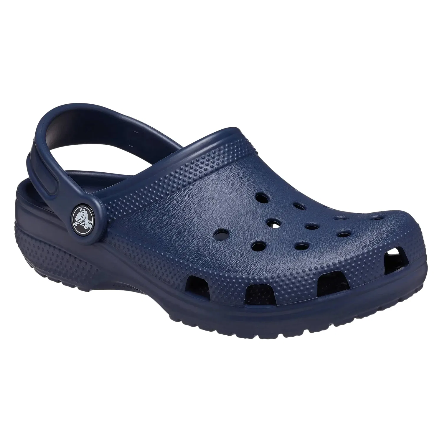 Сабо детские без застежки Classic Clog T Crocs, синий — фото 4