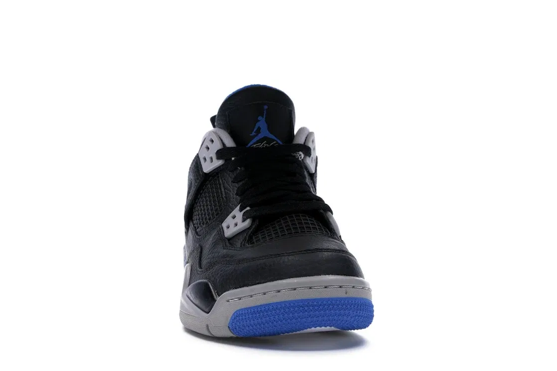 Детские кроссовки Lifestyle с длинным рукавом Jordan 4 Retro, Black/Soar-Matte Silver — фото 2